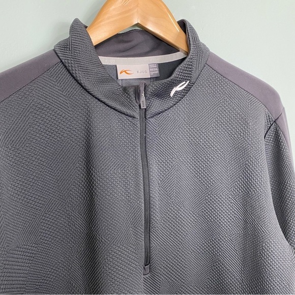 Kjus Delian Half Zip Gray Pullover Sweater Sz 2XL - Picture 3 of 7